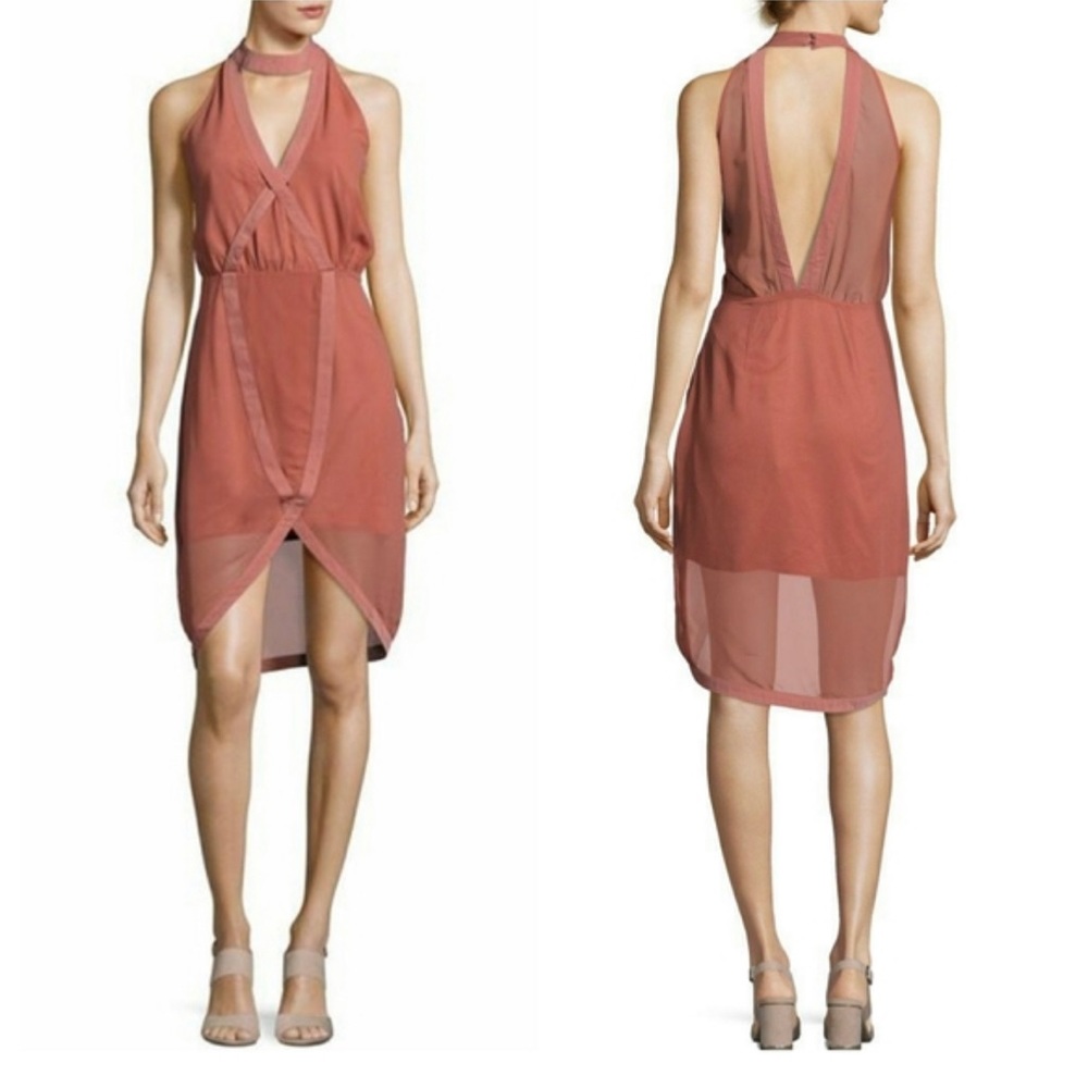 Keepsake the Label Curious Dress in Mauve Pink